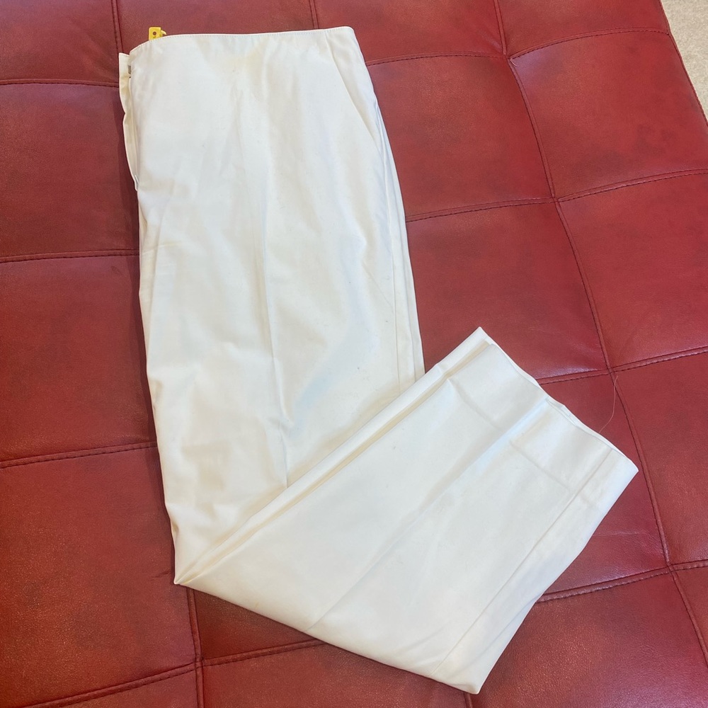 ARMANI COLLEZIONI White Trouser Pants NWOT